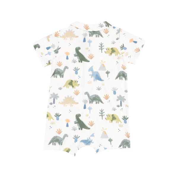 SOFT DINOS BAMBOO POLO SHORTIE