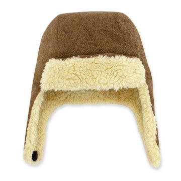 COZIE FLEECE TRAPPER HAT MOCHA