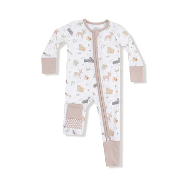 WOODLAND BABIES BAMBOO CONVERTER ROMPER