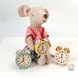 ALARM CLOCK MOUSE YELLOW