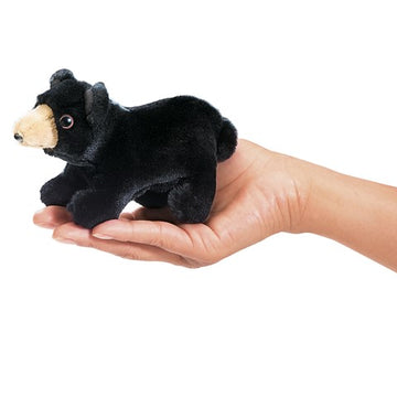 MINI PUPPET BLACK BEAR