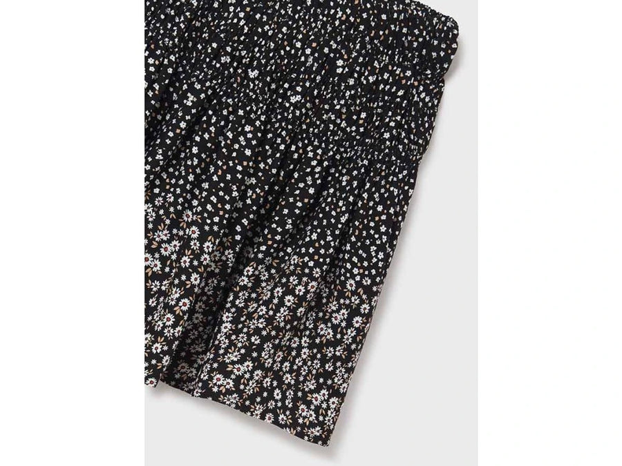 FLORAL PRINT BLOUSE AND SKIRT SET