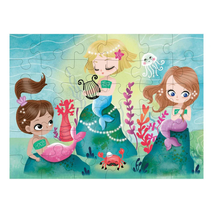 PUZZLE TO GO MERMAIDS