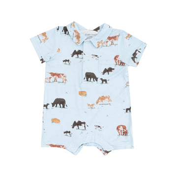 COW FAMILIES POLO SHORTIE