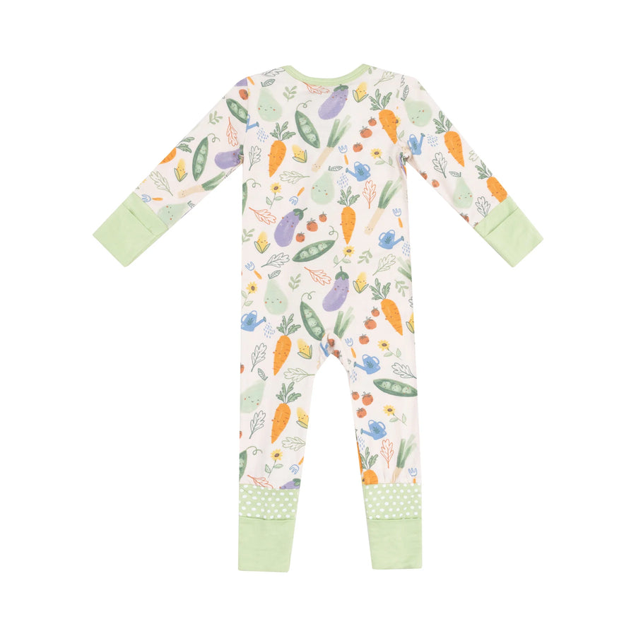 VEGGIE PATCH BAMBOO CONVERTER ROMPER