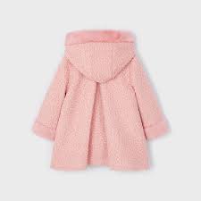 PRETTY BOW PINK COAT