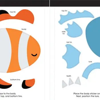 FIRST STICKER BOOK IN THE OCEAN