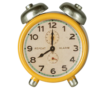 ALARM CLOCK MOUSE YELLOW