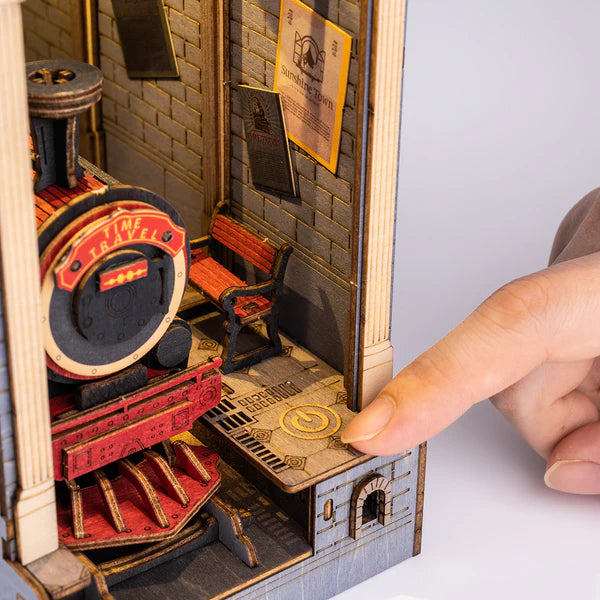 DIY BOOK NOOK TIME TRAVEL