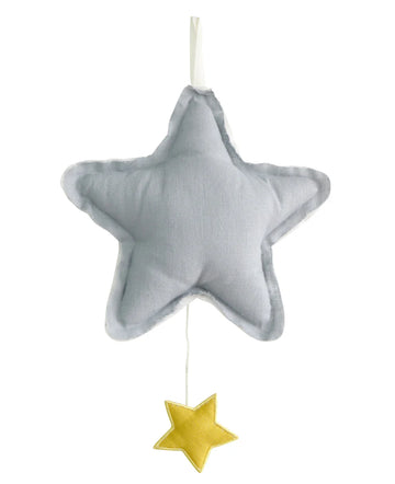 STAR MUSICAL GREY LINEN