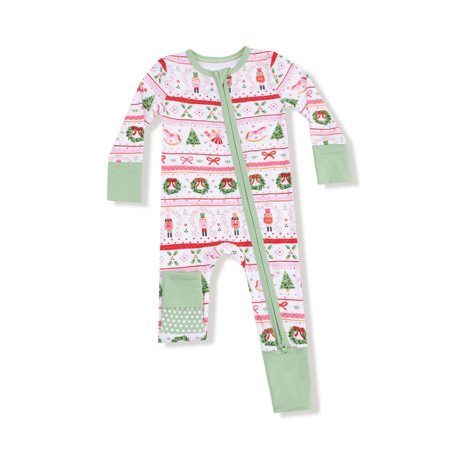 SUGAR PLUM FAIRIES BAMBOO CONVERTER ROMPER