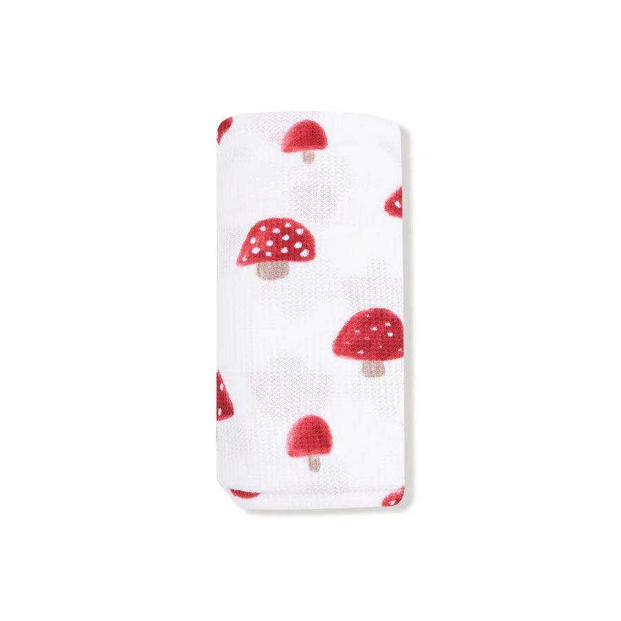 MUSHROOMS SWADDLE BLANKET