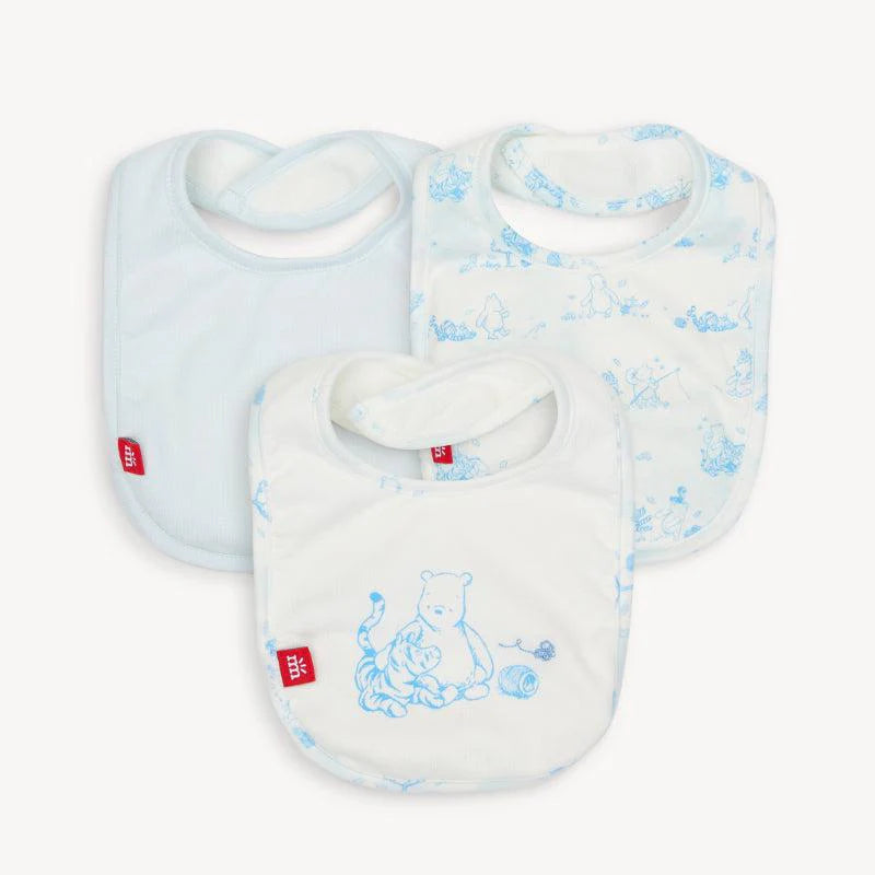 POOH IN THE WOODS MAGNETIC BIB SET