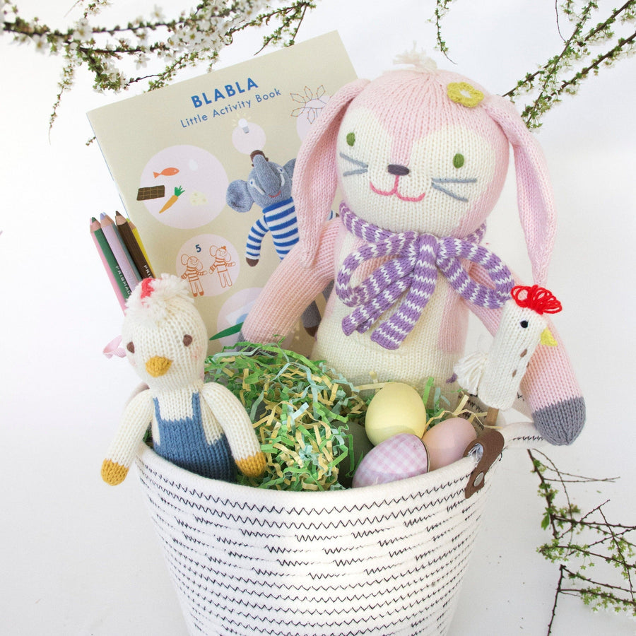 Fleur the Bunny - Pink and Brown Boutique