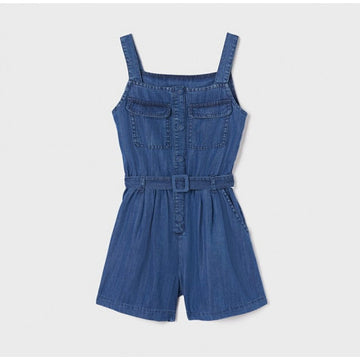 SOFT GIRL JEAN ROMPER