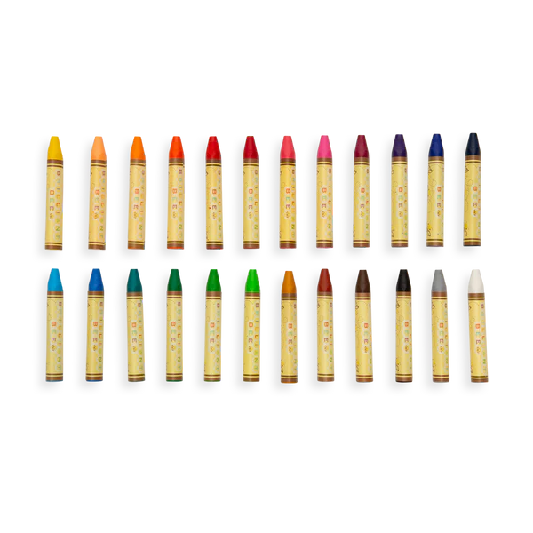 24 BRILLIANT BEE CRAYONS