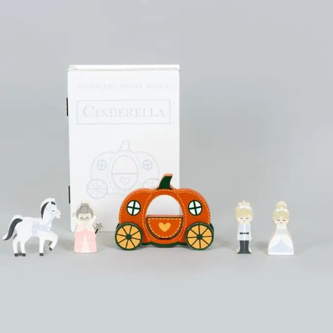 CINDERELLA WOODEN STORY GIFT SET