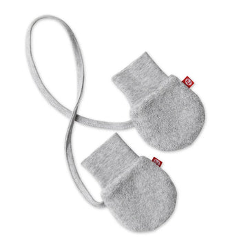 COZIE FLEECE MITTEN HEATHER GREY