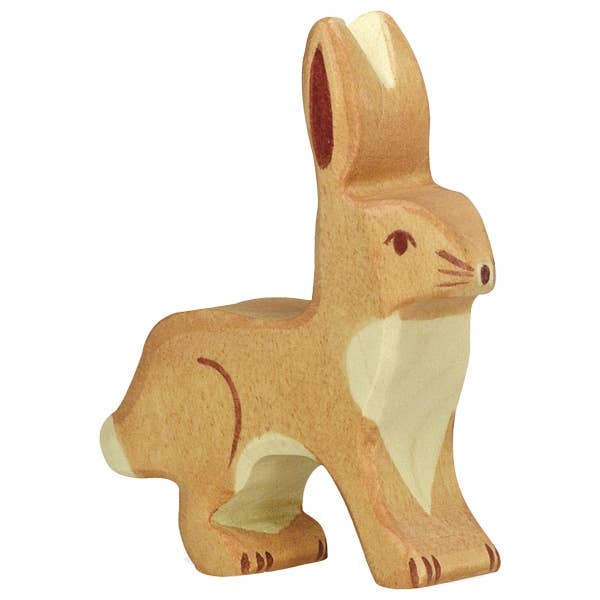 Hare, upright ears - Pink and Brown Boutique