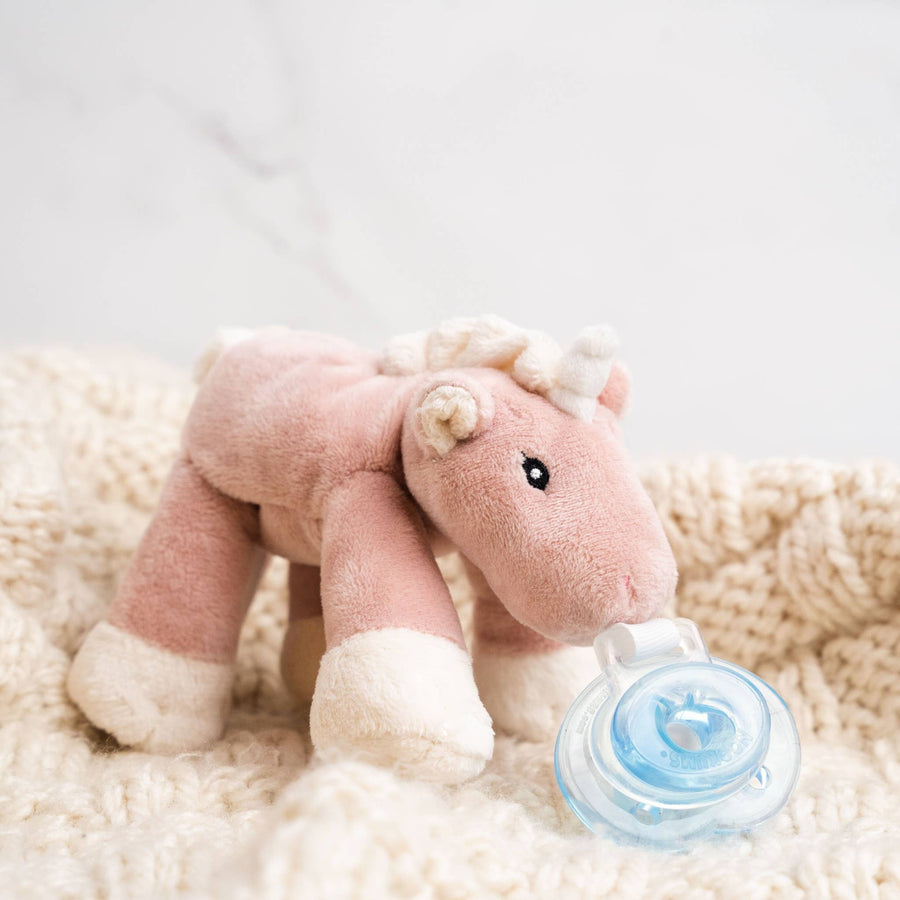 Unicorn Paci - Pink and Brown Boutique