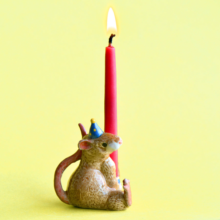 Year of the Rat Cake Topper - Pink and Brown Boutique