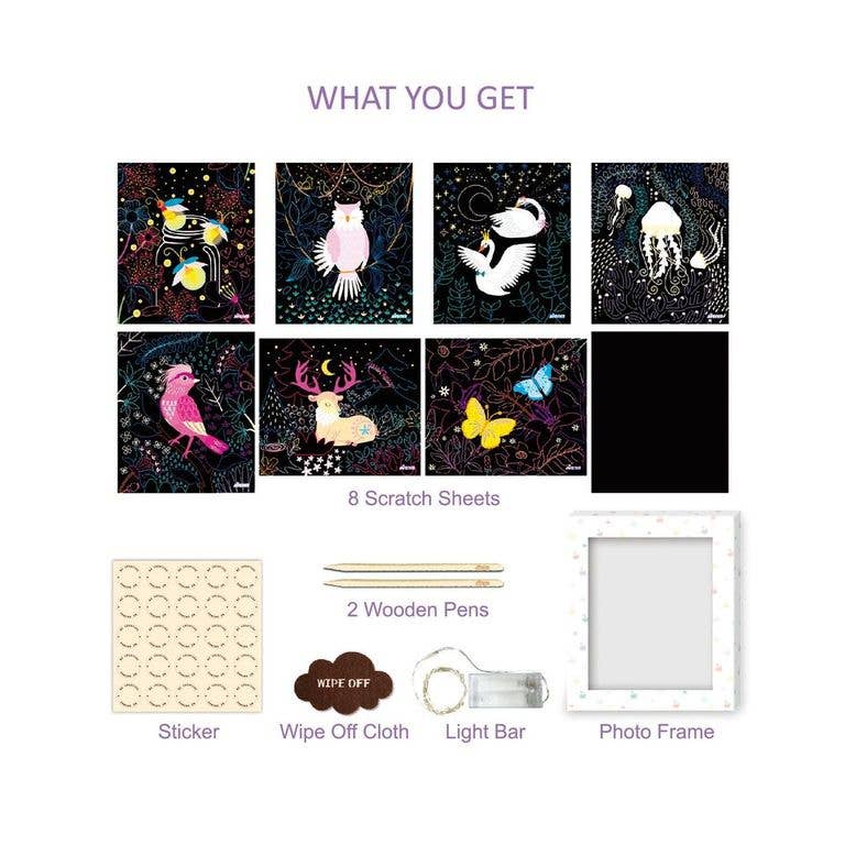 Avenir - Create Your Own Light Box - Pink and Brown Boutique