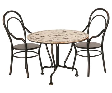 DINING SET - Pink and Brown Boutique