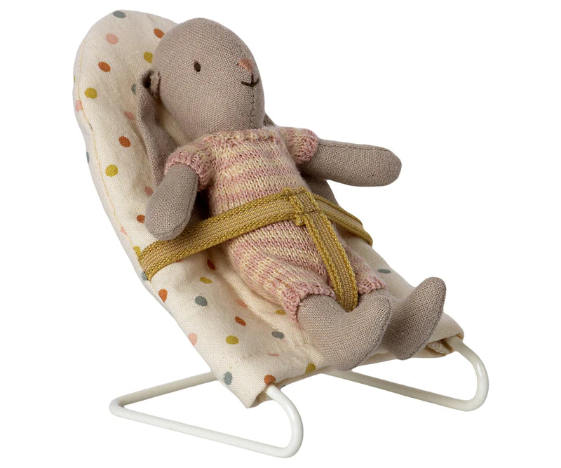 BABY BOUNCER - Pink and Brown Boutique