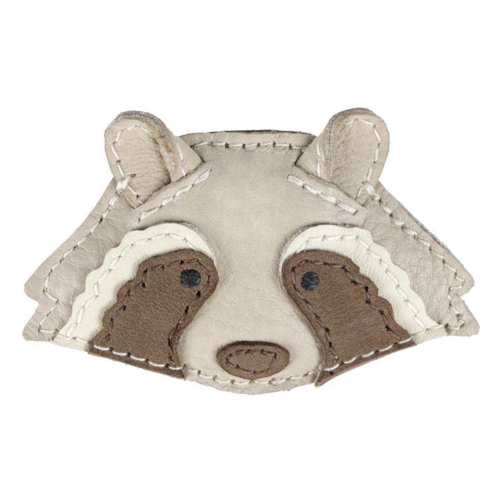 JOSY HAIRCLIP RACCOON - Pink and Brown Boutique