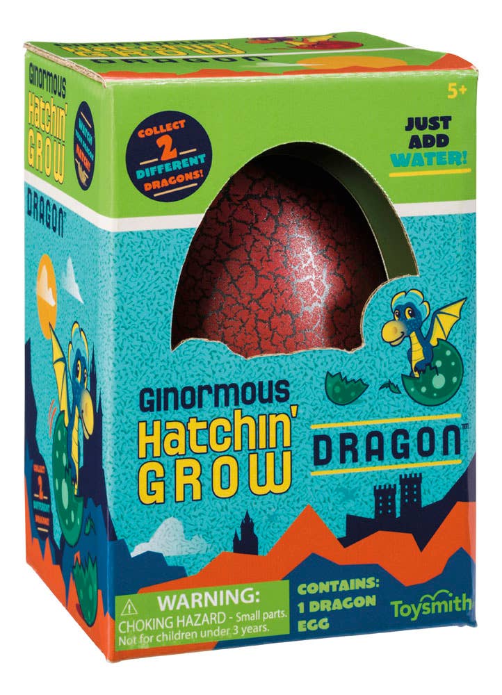 Ginormous Hatchin Grow Dragon - Pink and Brown Boutique