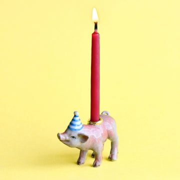 Year of the Pig Cake Topper - Pink and Brown Boutique