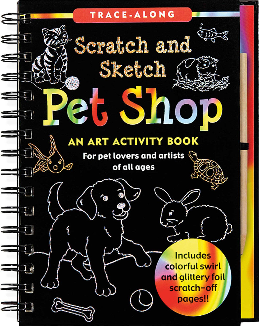 Pet Shop Scratch & Sketch™ - Pink and Brown Boutique