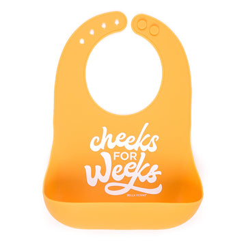 Cheeks For Weeks Wonder Bib - Pink and Brown Boutique