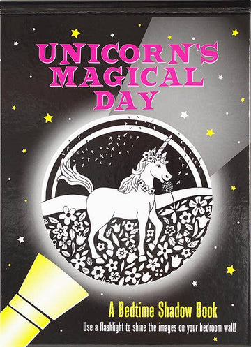 Unicorn's Magical Day Bedtime Shadow Book - Pink and Brown Boutique