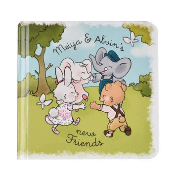 Meiya & Alvin's New Friends Storybook (English) - Pink and Brown Boutique