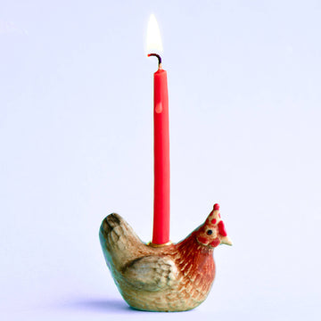 Year of the Rooster Cake Topper - Pink and Brown Boutique