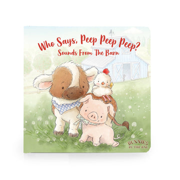 Who Says Peep Peep Board Book - Pink and Brown Boutique