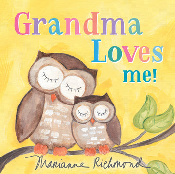 Grandma Loves Me! - Pink and Brown Boutique