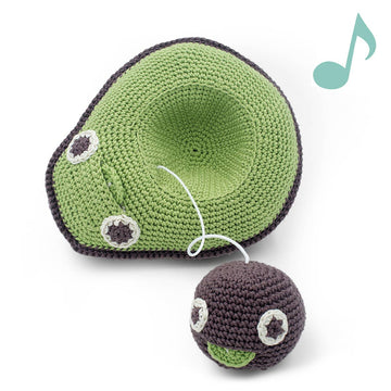 Avocado Music Box 100% organic cotton - Pink and Brown Boutique