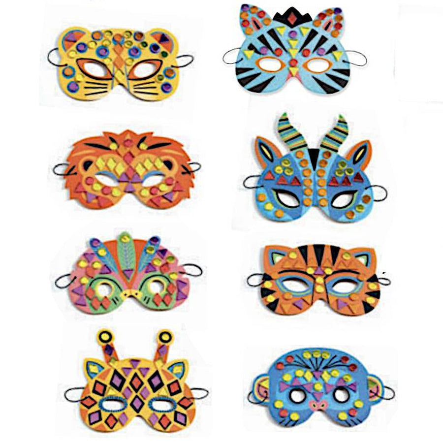 jungle animal masks - Pink and Brown Boutique