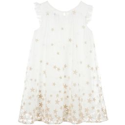 Embroidered Star Dress - Pink and Brown Boutique