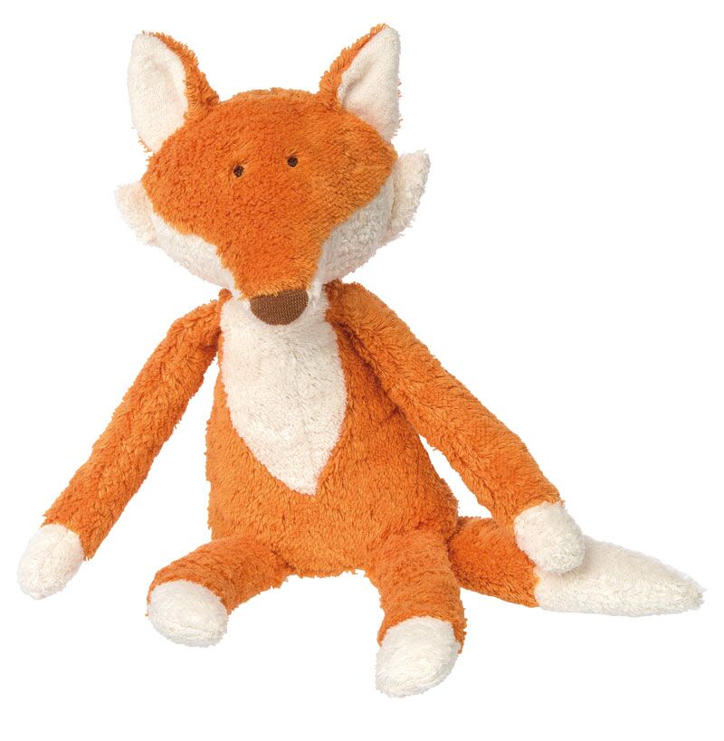 Organic Plush Fox - Pink and Brown Boutique