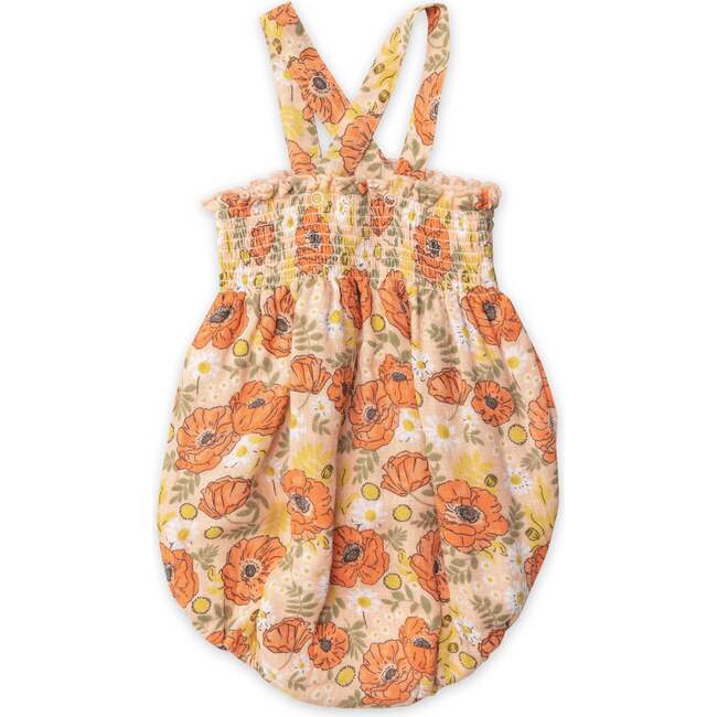 Desert Poppies Sunsuit - Pink and Brown Boutique
