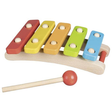 Xylophone with 5 tunes - Pink and Brown Boutique