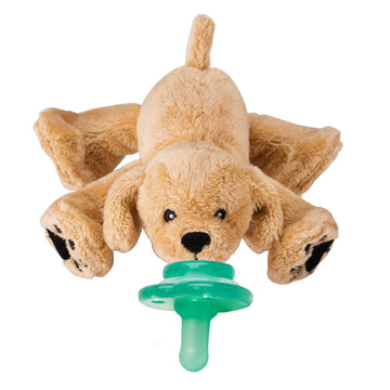 Rufus Retriever Paci - Pink and Brown Boutique