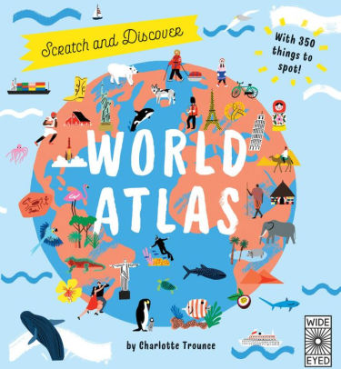 scratch and learn world atlas - Pink and Brown Boutique