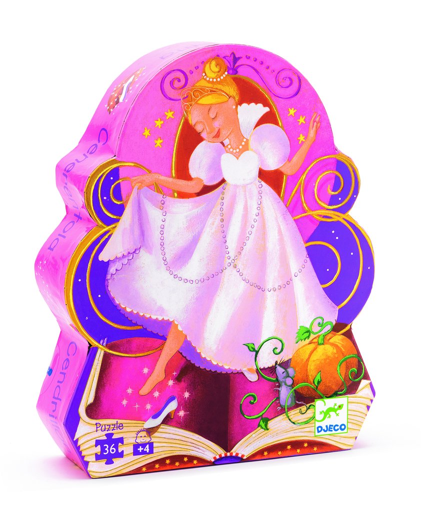 cinderella silhouette puzzle - Pink and Brown Boutique