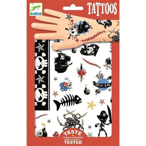 Tattoos pirates - Pink and Brown Boutique