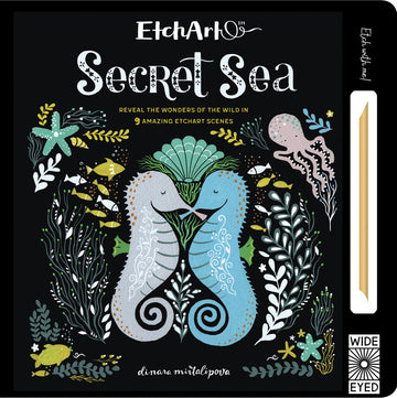 secret sea etch art - Pink and Brown Boutique