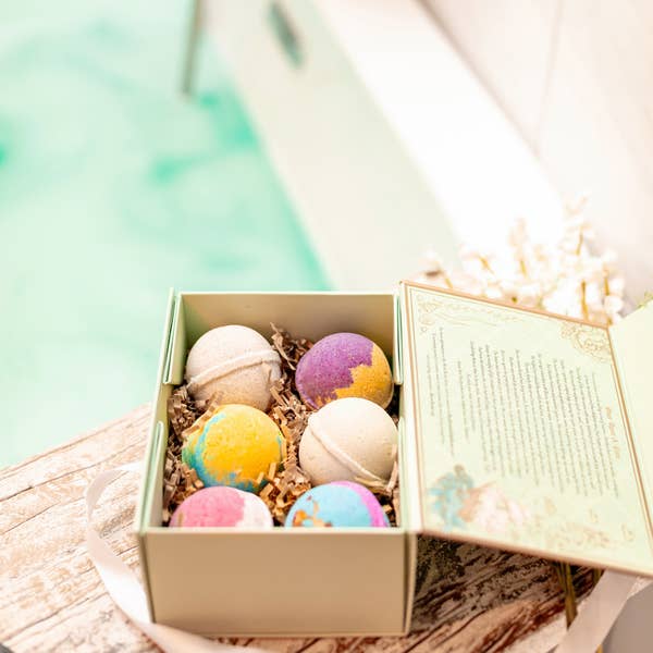 bath bomb gift set - Pink and Brown Boutique